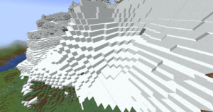 雪の斜面