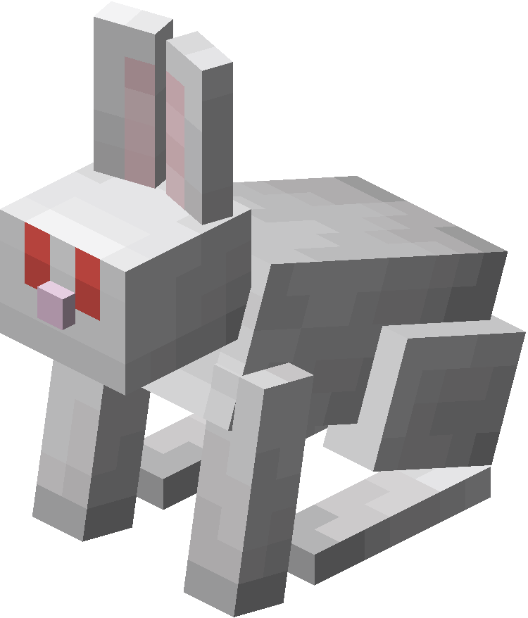 白色のウサギ