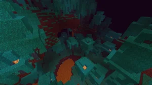 【マイクラ】歪んだ森の特徴・探し方・生成ブロックを紹介【ネザー】