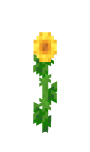 【マイクラ】ヒマワリの特徴・入手方法・使い道を紹介【クラフト材料・装飾】