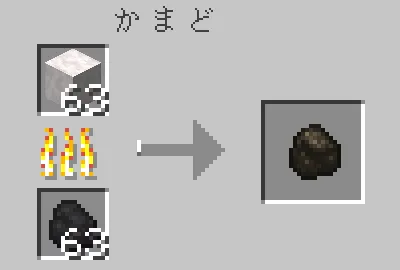 樹皮を剥いだペールオークの木をかまどで焼く様子