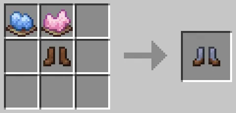 革のブーツを2種類の染料で染色