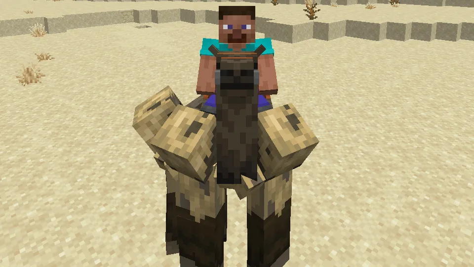 ハスクに襲われる