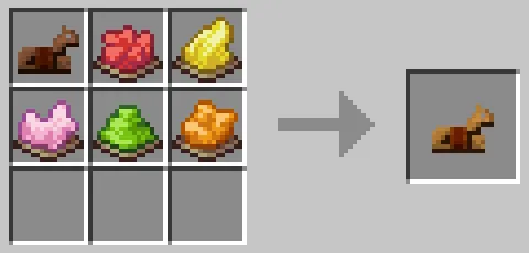 5種類の染料でのクラフト例