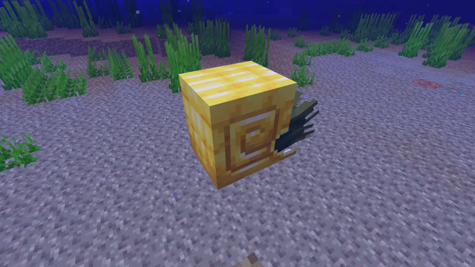 金のオウムガイの鎧をつけたゾンビオウムガイ