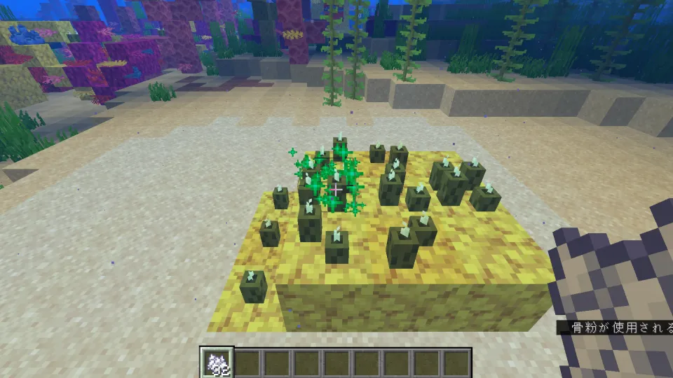 シーピクルスに骨粉を使用