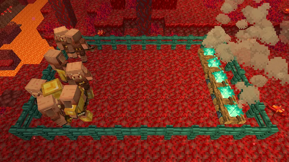 魂の焚き火を避けるピグリン