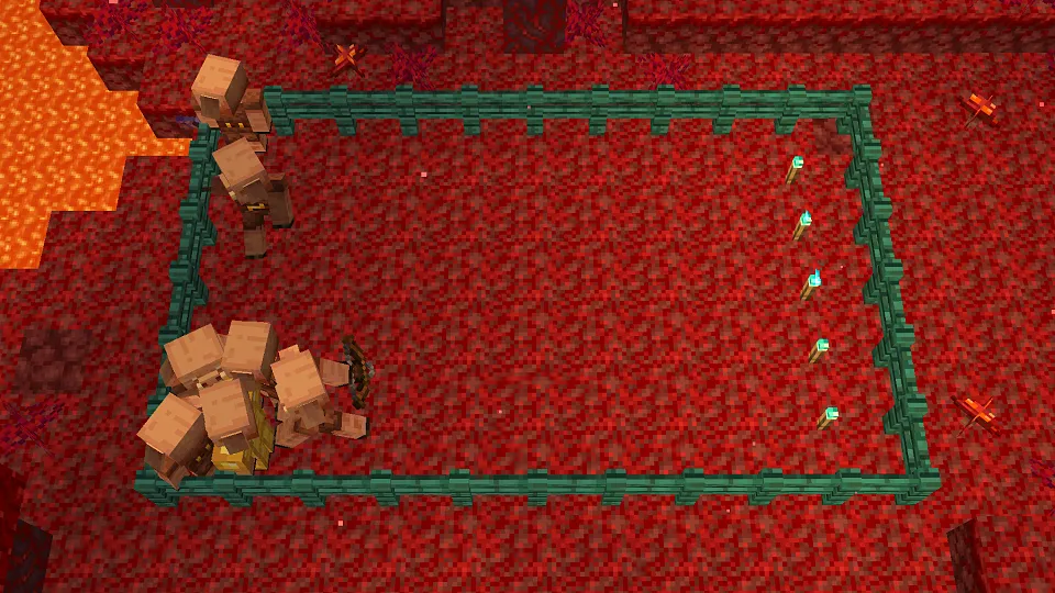 魂の松明を避けるピグリン