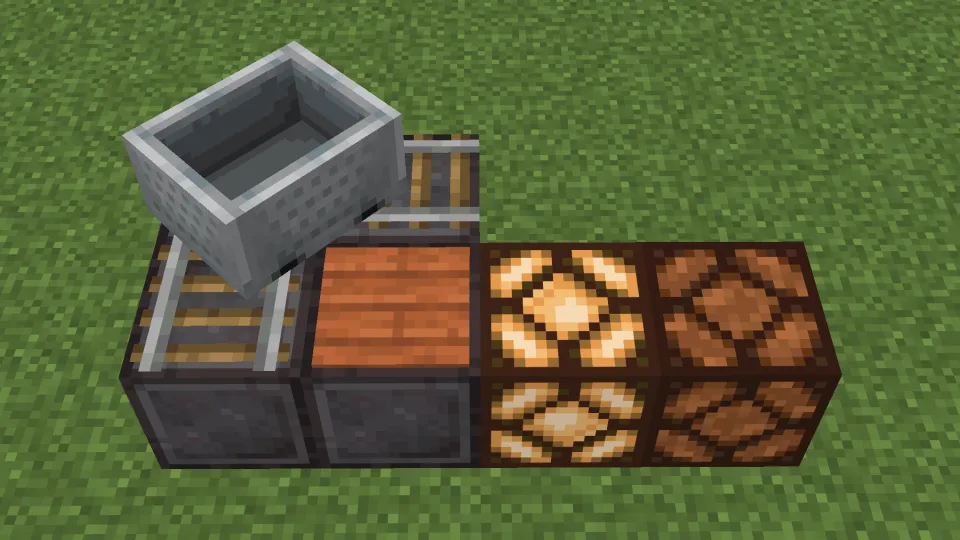 レールのカーブの内側に設置されたアカシアの感圧板