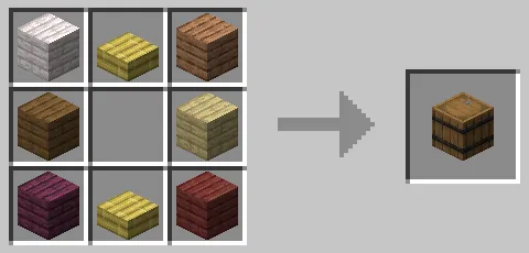 竹のハーフブロックを使った樽のクラフト方法