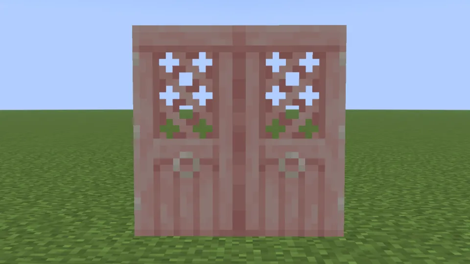 取っ手側に同じドアを置くと取っ手がそろう