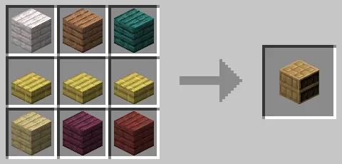 竹のハーフブロックを使った模様入りの本棚のクラフト方法