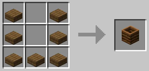 トウヒのハーフブロックを使ったコンポスターのクラフト方法