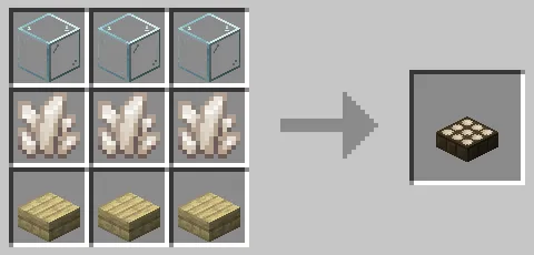 シラカバのハーフブロックを使った日照センサーのクラフト方法