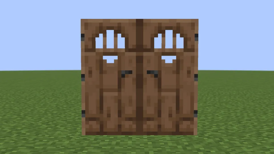 取っ手側に同じドアを置くと取っ手がそろう