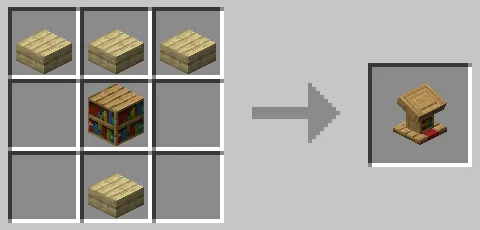 シラカバのハーフブロックを使った書見台のクラフト方法