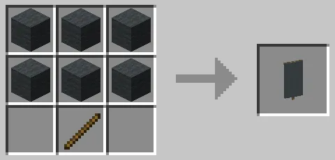 灰色の旗のクラフト方法