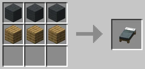 灰色のベッドのクラフト方法