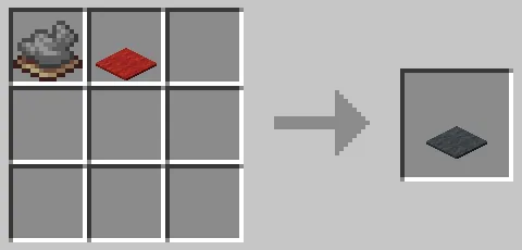 赤色のカーペットと灰色の染料を使用した灰色のカーペットのクラフト方法