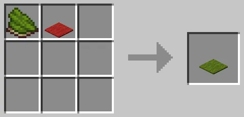 赤色のカーペットと緑色の染料を使用した緑色のカーペットのクラフト方法