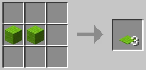 黄緑色のカーペットのクラフト方法