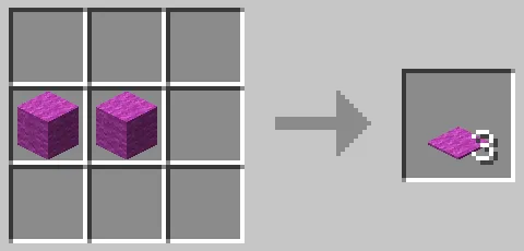 赤紫色のカーペットのクラフト方法