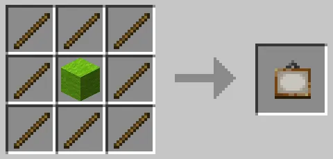 黄緑色の羊毛を使用した絵画のクラフト方法