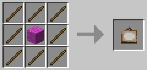 赤紫色の羊毛を使用した絵画のクラフト方法