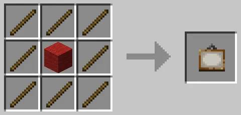 赤色の羊毛を使用した絵画のクラフト方法