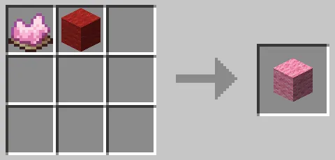 赤色の羊毛と桃色の染料を使用した桃色の羊毛のクラフト方法