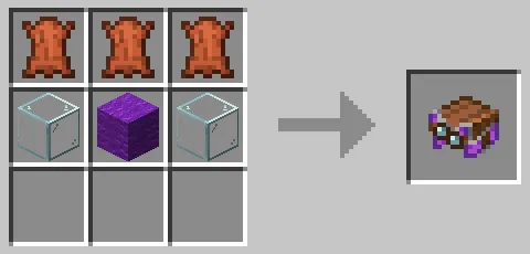 紫色のハーネスのクラフト方法