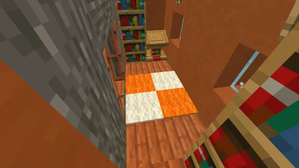 サバンナの村の図書館