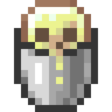 サルファーキューブ入りバケツ