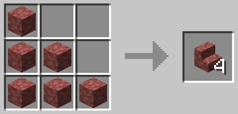 辰砂の階段のクラフト方法