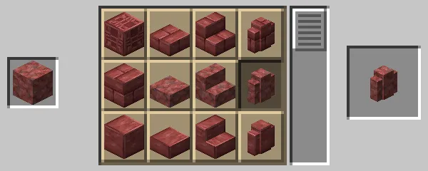 石切台による辰砂の塀の作成方法