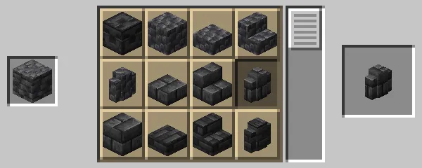 深層岩レンガの塀の作成方法