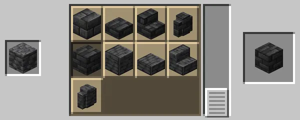 深層岩タイルの作成方法