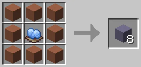 空色のテラコッタのクラフト方法