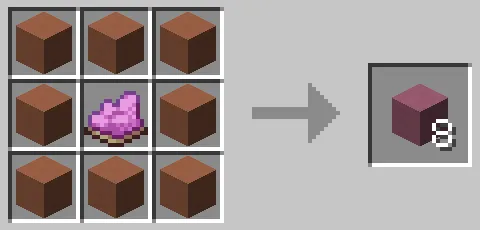 赤紫色のテラコッタのクラフト方法