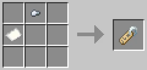鉄塊を使用した名札のクラフト方法