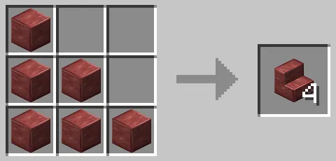 磨かれた辰砂の階段のクラフト方法