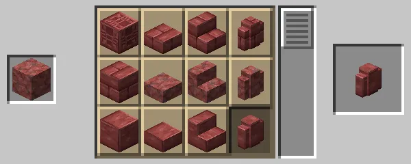 石切台による磨かれた辰砂の塀の作成方法