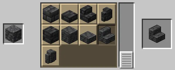 磨かれた深層岩の階段の作成方法