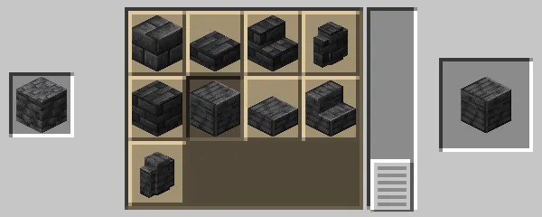 磨かれた深層岩の作成方法