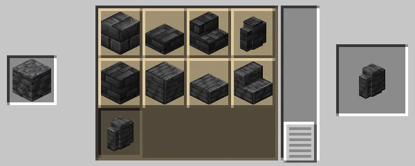 磨かれた深層岩の塀の作成方法