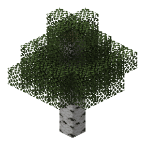 【マイクラ】シラカバの木（生成物）の構成ブロック・育て方・生成場所を紹介