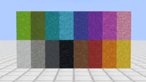 【マイクラ】コンクリートパウダーの特徴・作り方・使い道を紹介【全16種類】