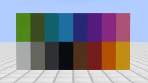 【マイクラ】コンクリートの特徴・作り方・使い道を紹介【全16種類】