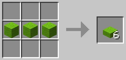 黄緑色の羊毛のハーフブロックのクラフト方法