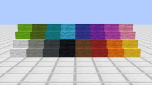【マイクラ】羊毛の階段の特徴・作り方・使い道を紹介【全16種類】